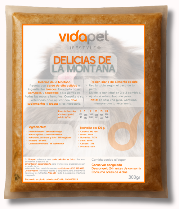 Empaque real de Delicias de la Montaña
