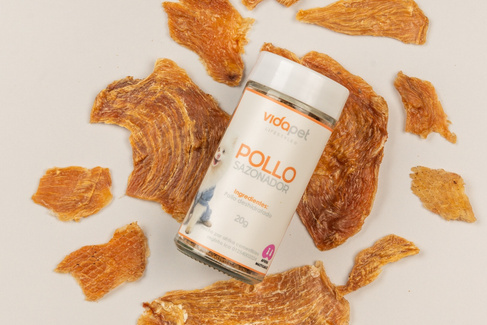 Frasco oficial del sazonador de pollo de Vidapet
