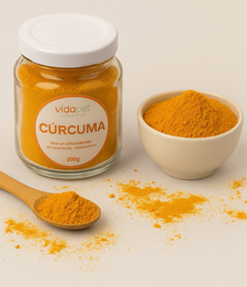 Frasco oficial de cúrcuma de Vidapet